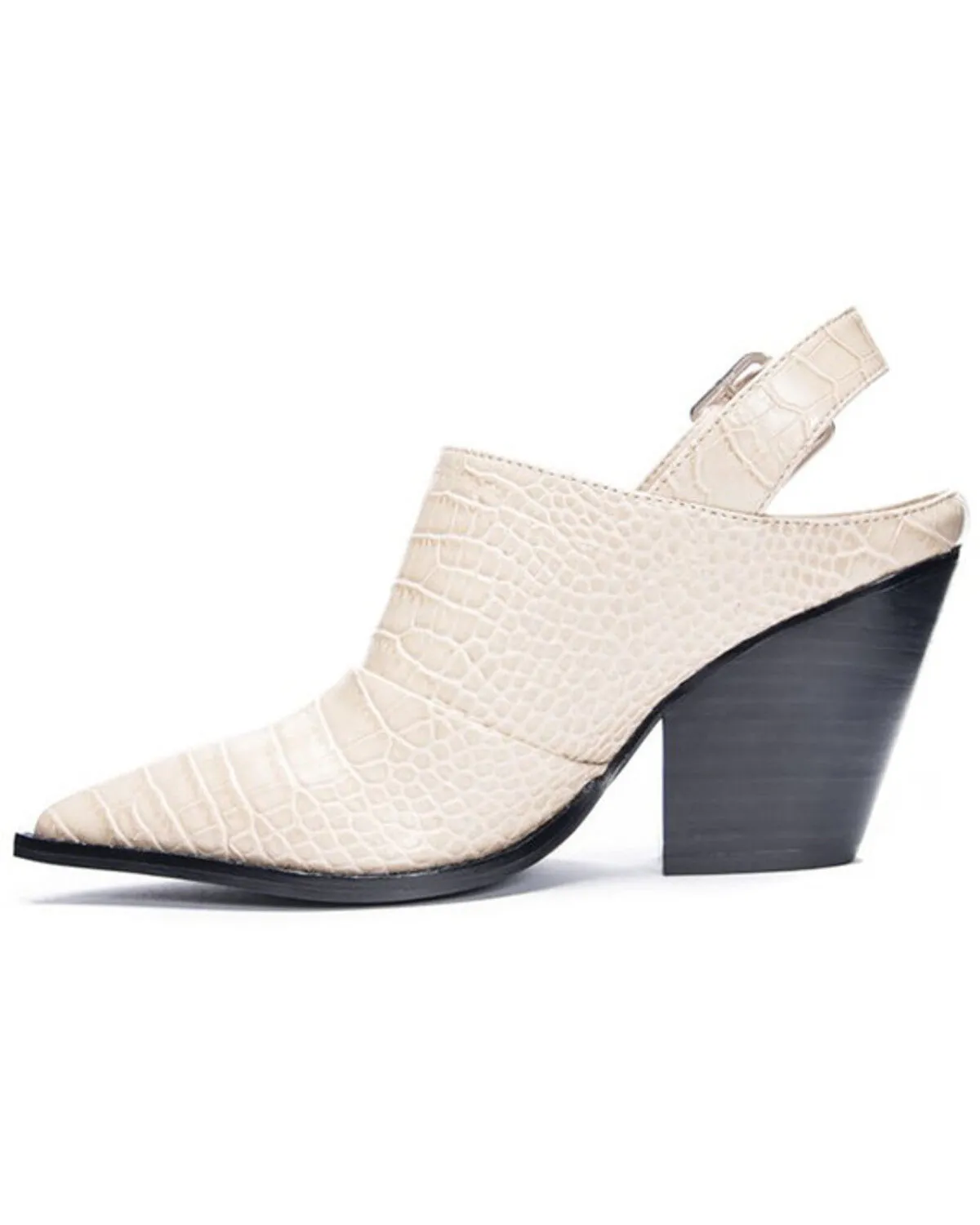 Product Name:  Chinese Laundry Women's Tilani Croc Print Fashion Mules - Pointed Toe