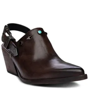 Product Name:  Golo Women's Billy Jean Buckle Western Mules - Pointed Toe