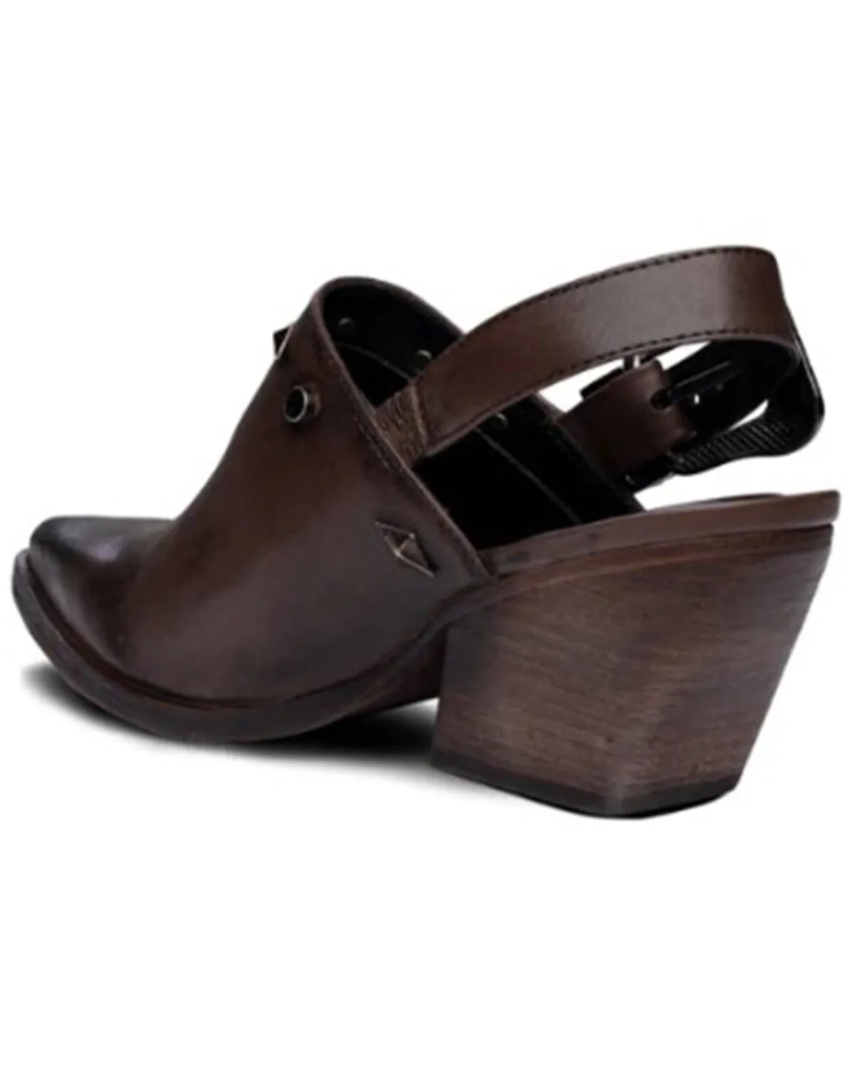 Product Name:  Golo Women's Billy Jean Buckle Western Mules - Pointed Toe