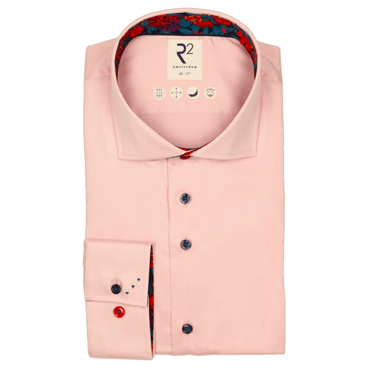 R2 Amsterdam Ciara Formal Shirt With Liberty Fabric Trim