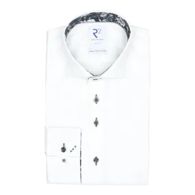 R2 Amsterdam Formal Shirt With Floral Trim