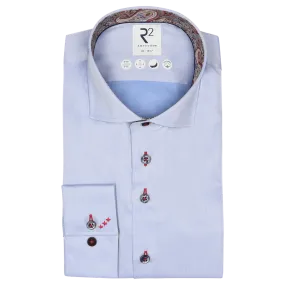 R2 Amsterdam Formal Shirt With Paisley Trim