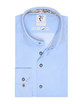 R2 Amsterdam Plain Shirt Lt Blue