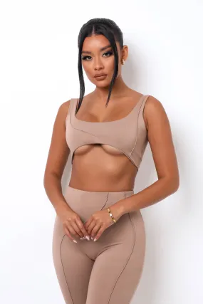 Reset Bralette - Mocha