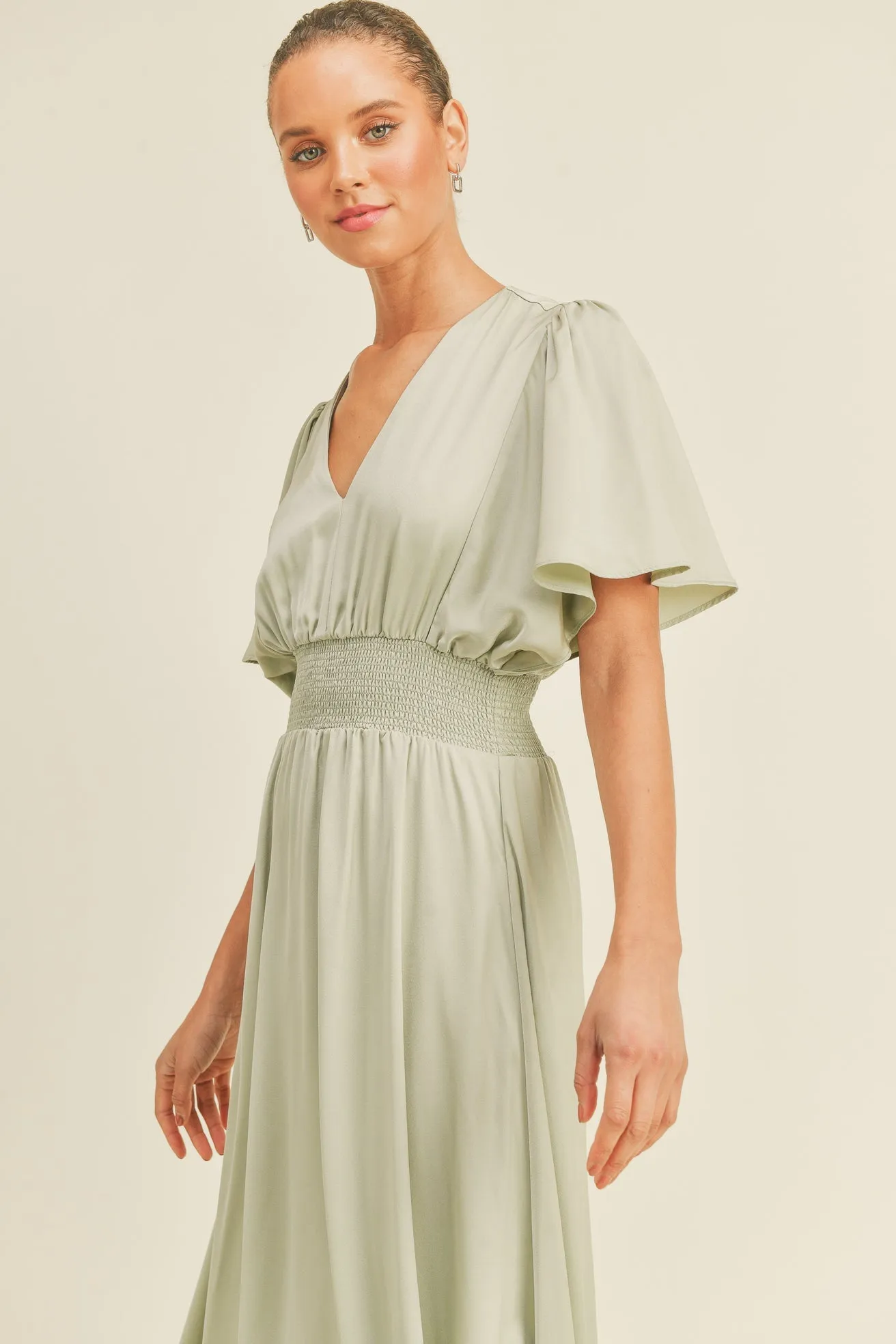 Reset By Jane Short Sleeve Maxi Dress