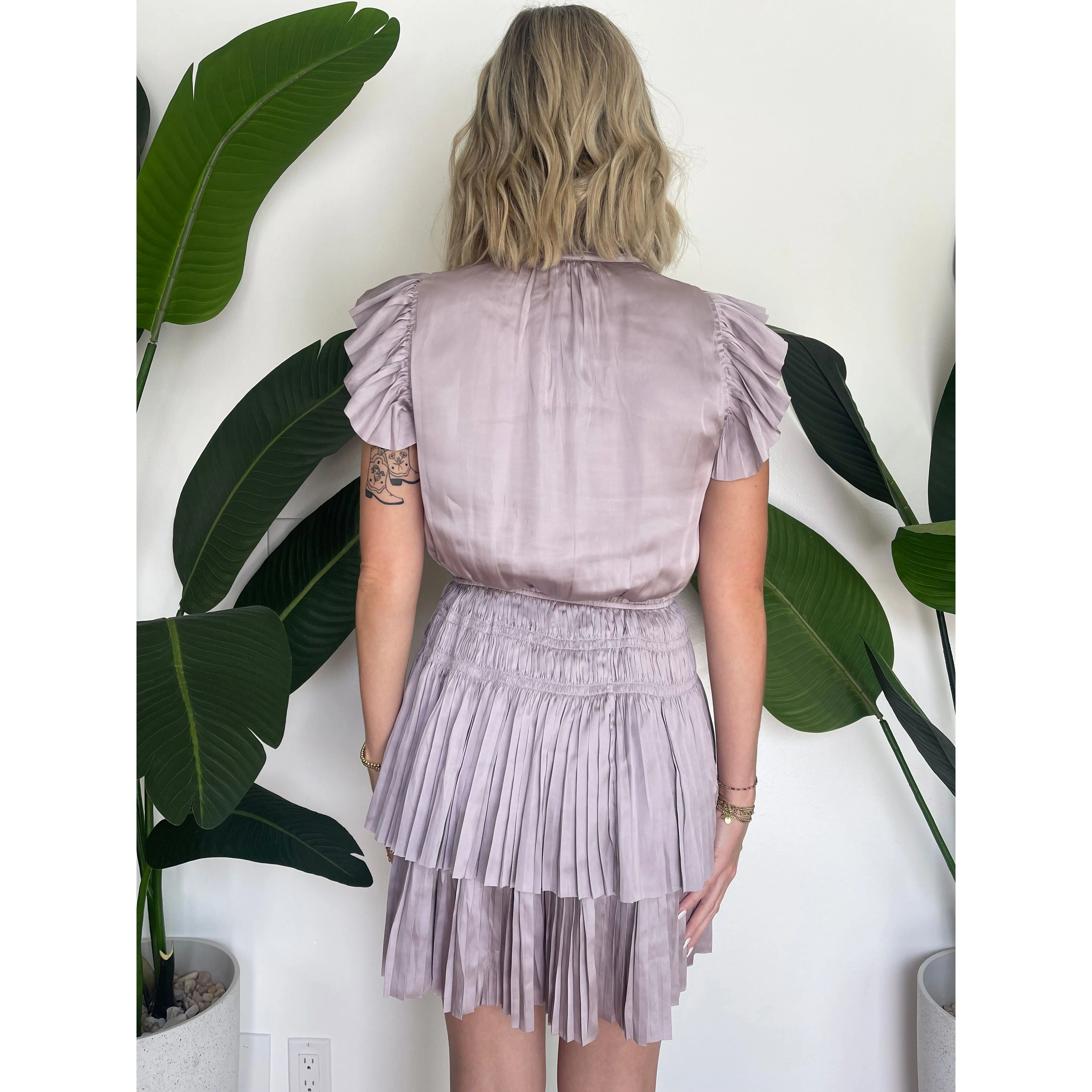 Reset Gabrielle Dress Lavender