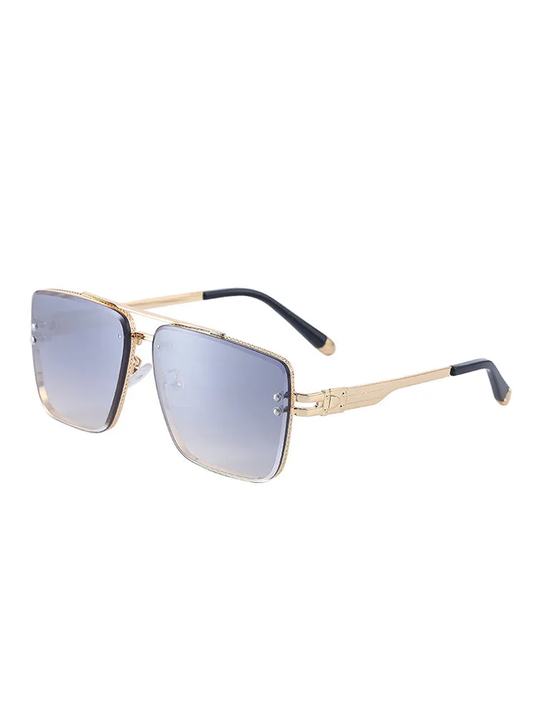   Retro Square Frame Fashion Sunglasses   