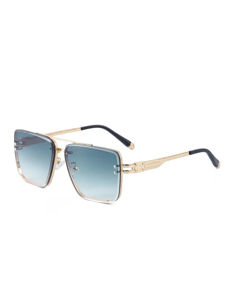   Retro Square Frame Fashion Sunglasses   