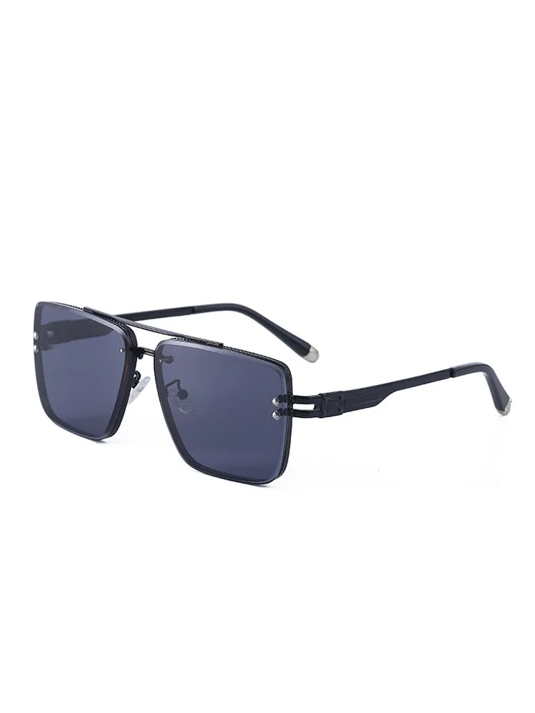   Retro Square Frame Fashion Sunglasses   