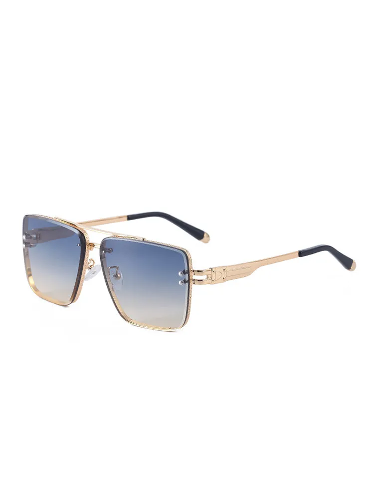   Retro Square Frame Fashion Sunglasses   