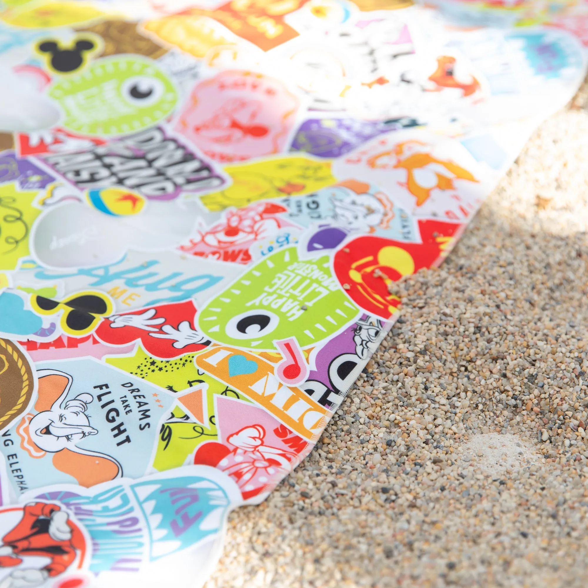 Reversible Roll & Go Blanket, Disney 100 Happy Faces