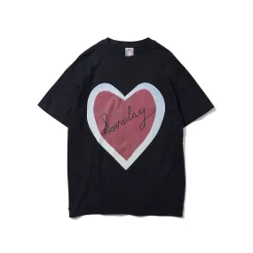 SAINTS & SINNERS FIND LOVE SOMEDAY TEE BLACK