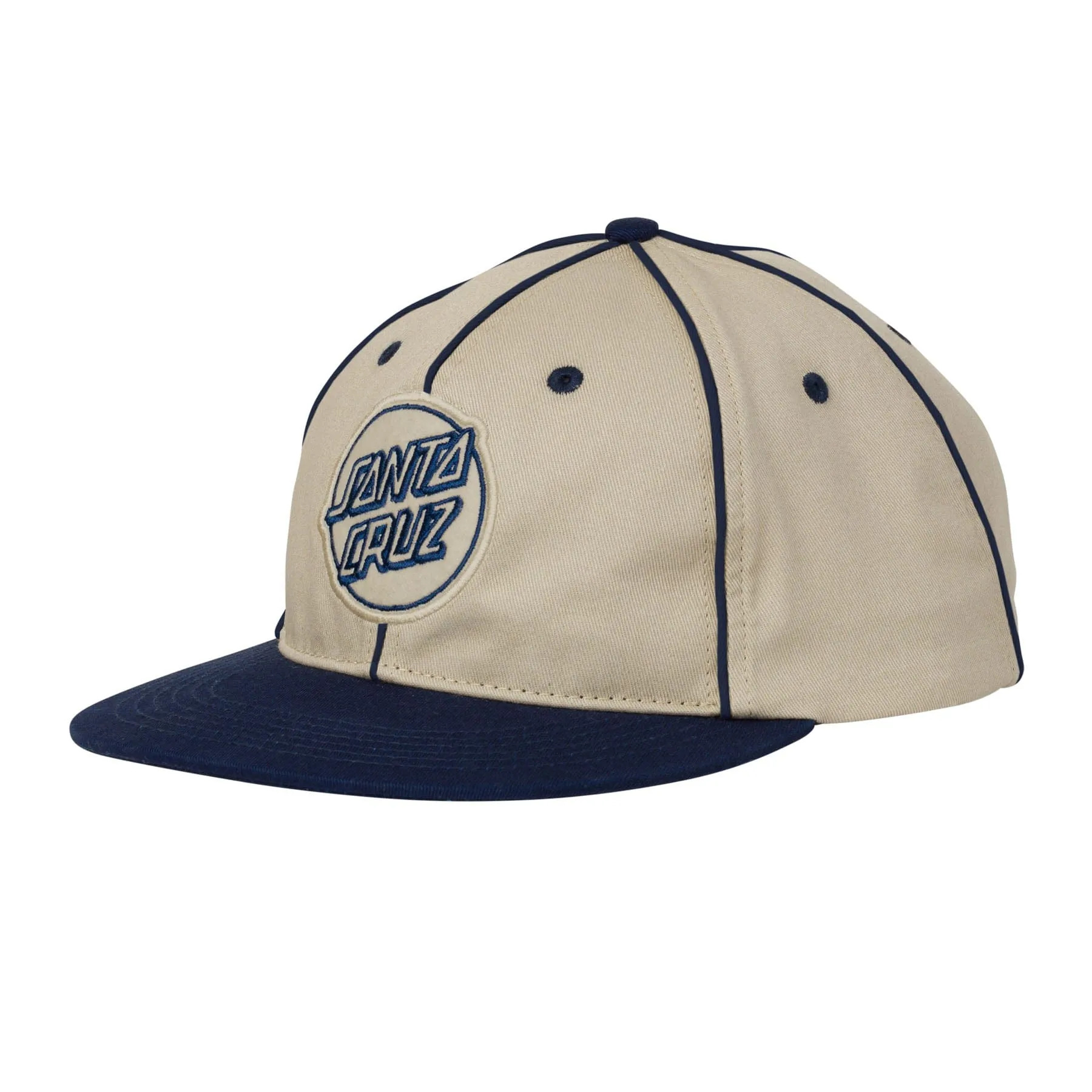 Santa Cruz | Convergence Opus Snapback - Off White/Navy