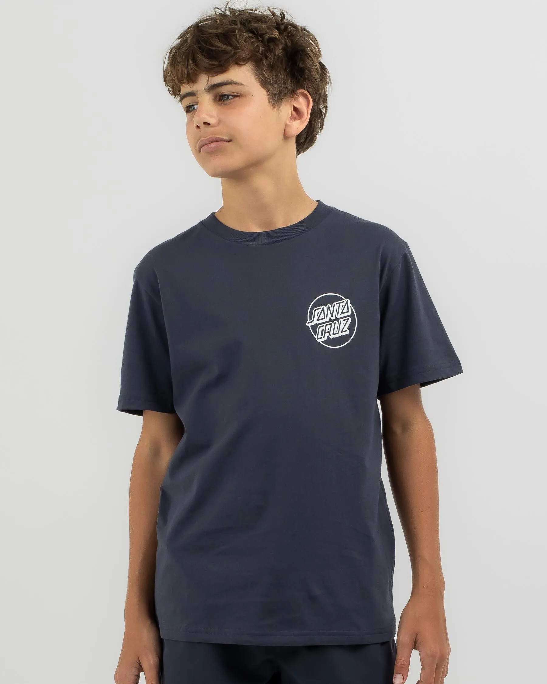 Santa Cruz Boys' Opus Screaming Hand T-Shirt