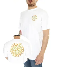 Santa Cruz Breaker Check Opus Dot White T-Shirt