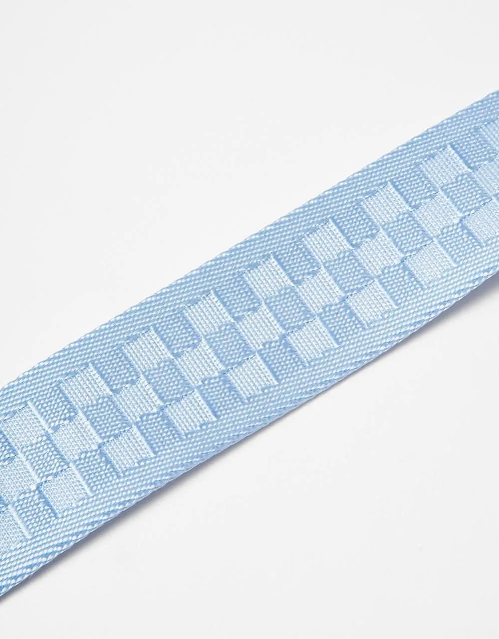 Santa Cruz Breaker Opus Dot Check Web Belt - Sky Blue