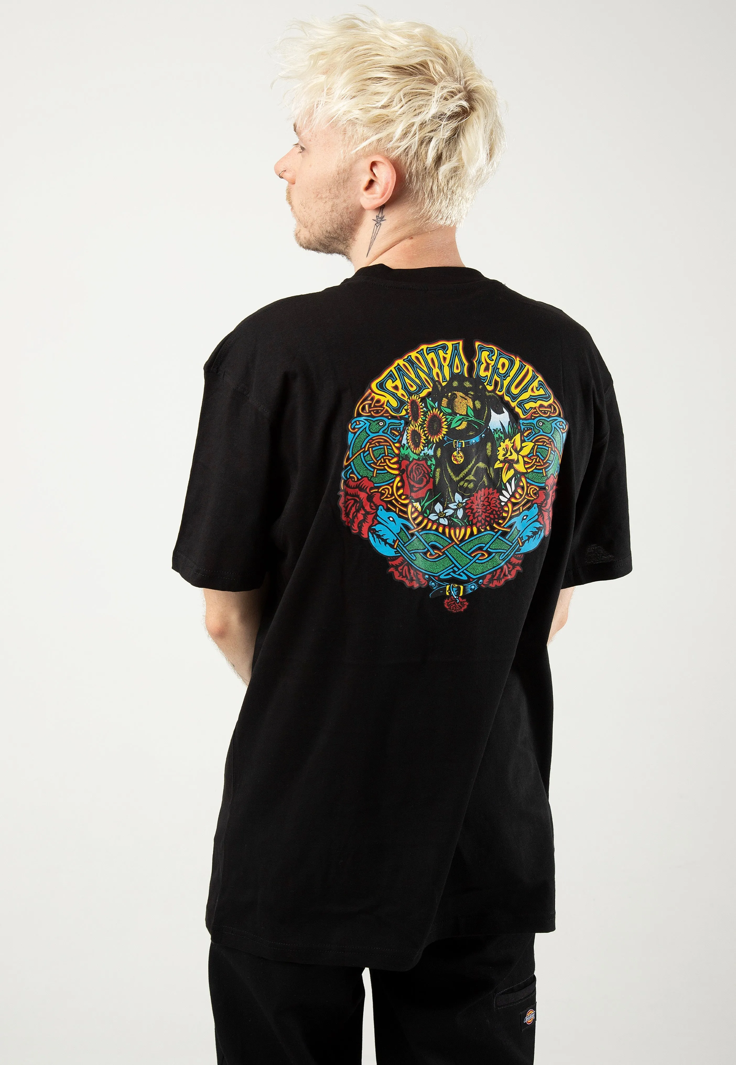 Santa Cruz - Dressen Mash Up Opus Black - T-Shirt