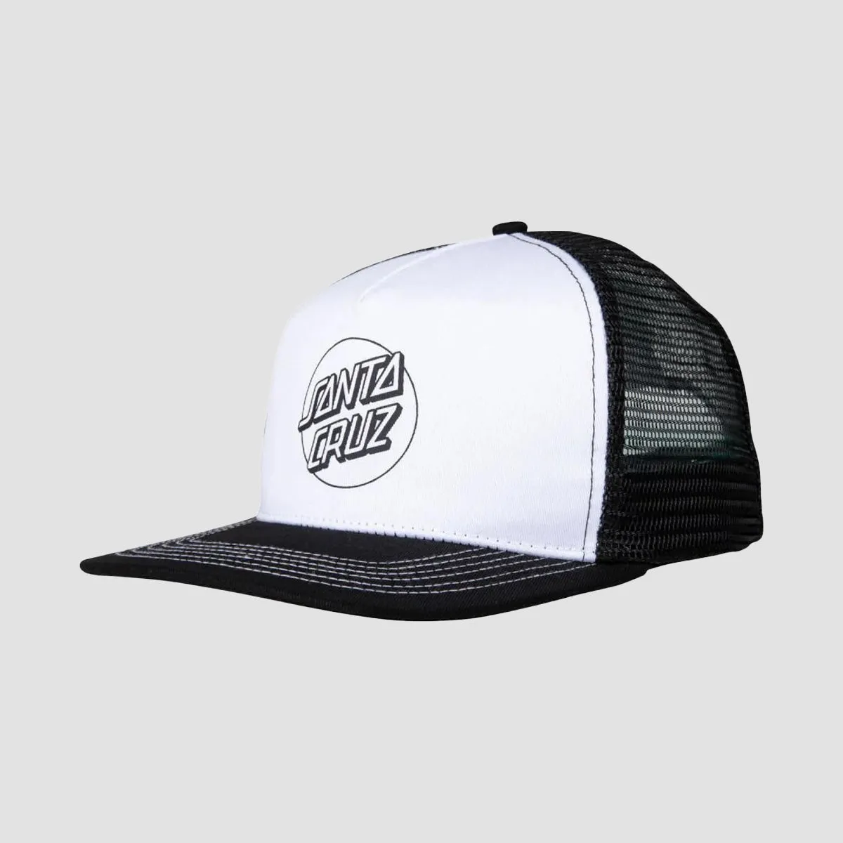 Santa Cruz Opus Dot Meshback Cap White/Black