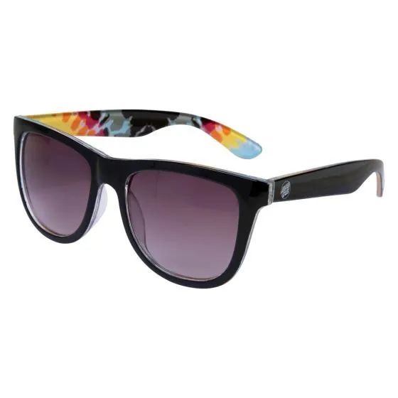 Santa Cruz Opus Dot Shades - Black/Black Rainbow