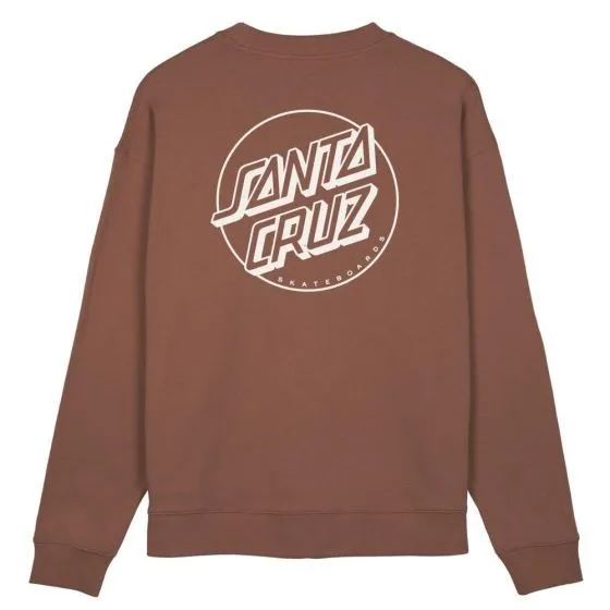 Santa Cruz Opus Dot Stripe Crew - Wholegrain