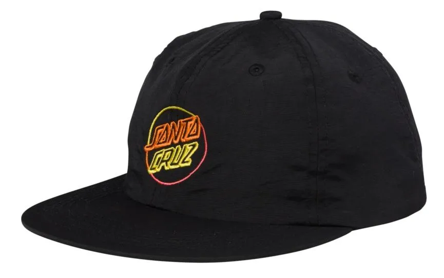 Santa Cruz Opus In Color Mid Profile Strapback (Black)