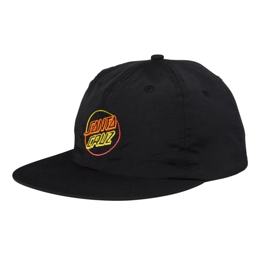 Santa Cruz Opus In Color Mid Profile Strapback (Black)