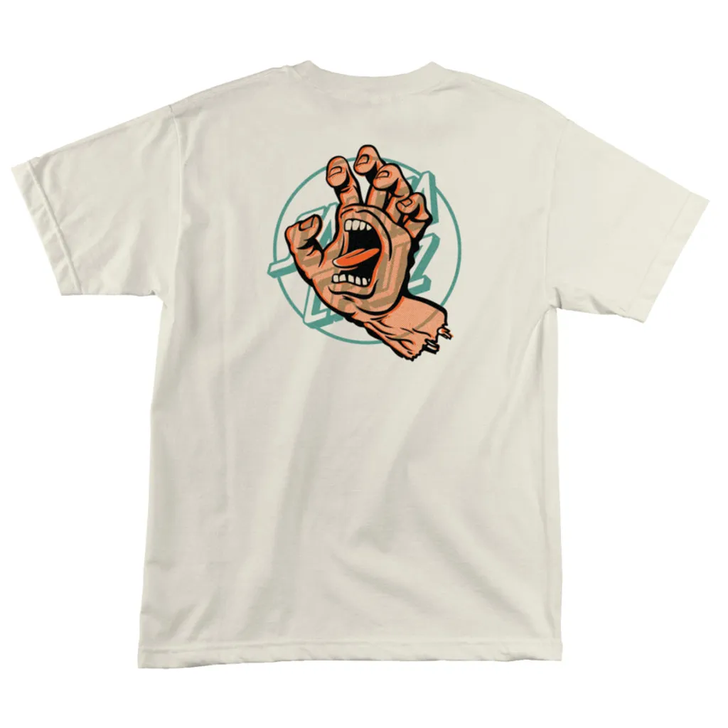 Santa Cruz Opus Overlay Hand T-Shirt (Eco White)