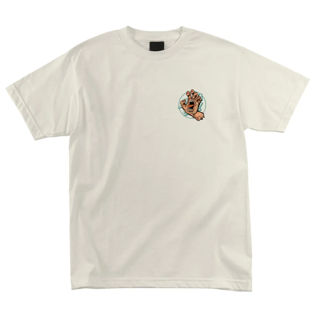 Santa Cruz Opus Overlay Hand T-Shirt (Eco White)