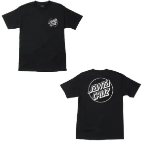 Santa Cruz Shirt Opus Dot Black/White