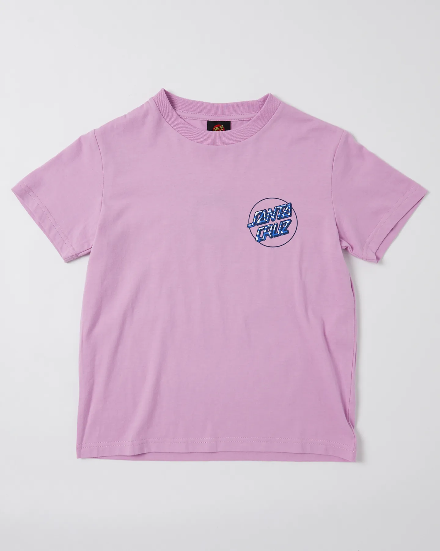 Santa Cruz Zebra Marble Opus Dot Tee - Pale Pink | SurfStitch