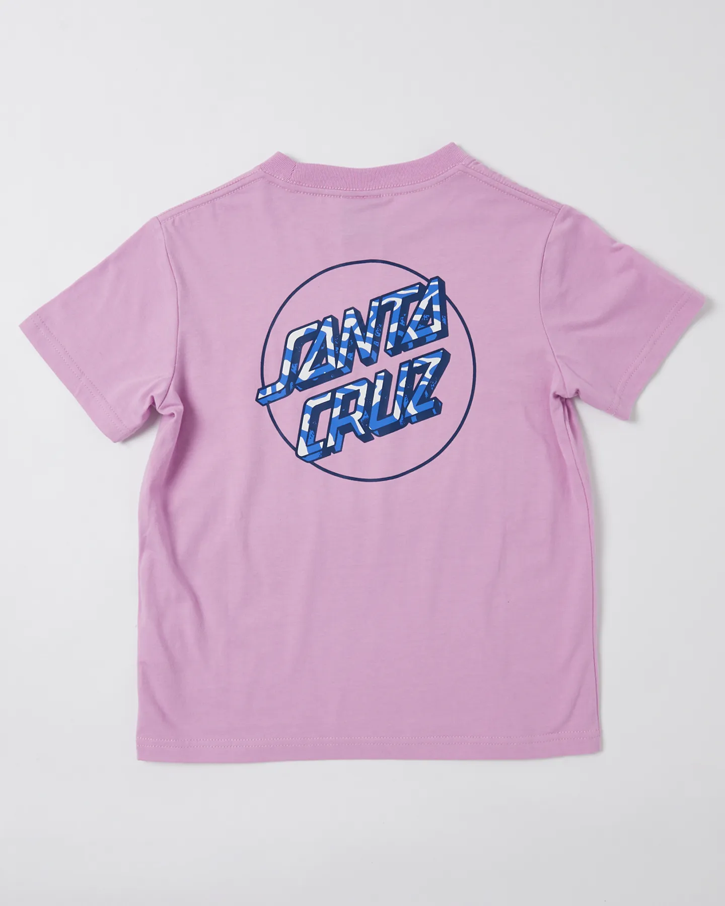 Santa Cruz Zebra Marble Opus Dot Tee - Pale Pink | SurfStitch