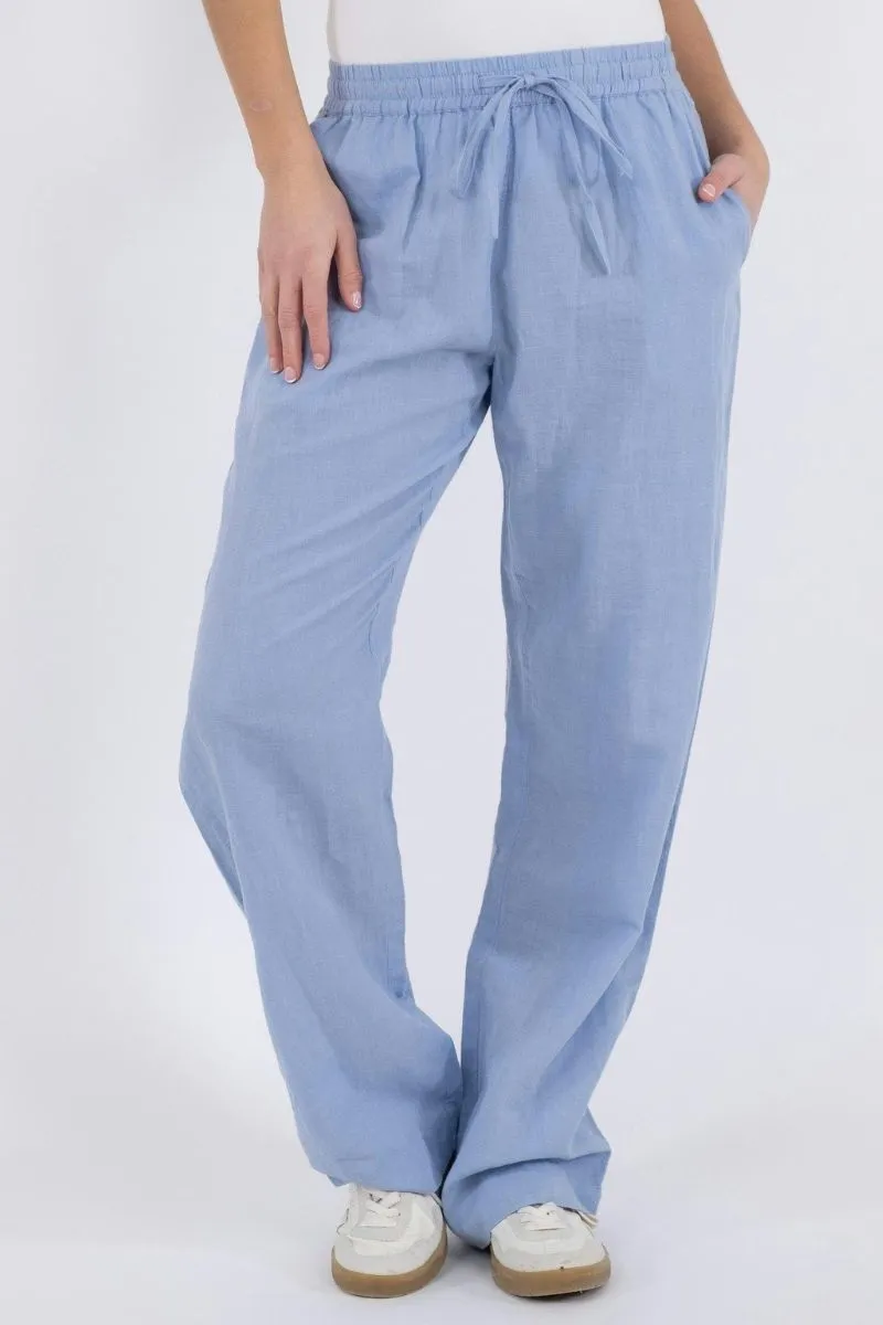 Sonar Linen Pants 158949 | Light Blue | Bukser fra Neo Noir