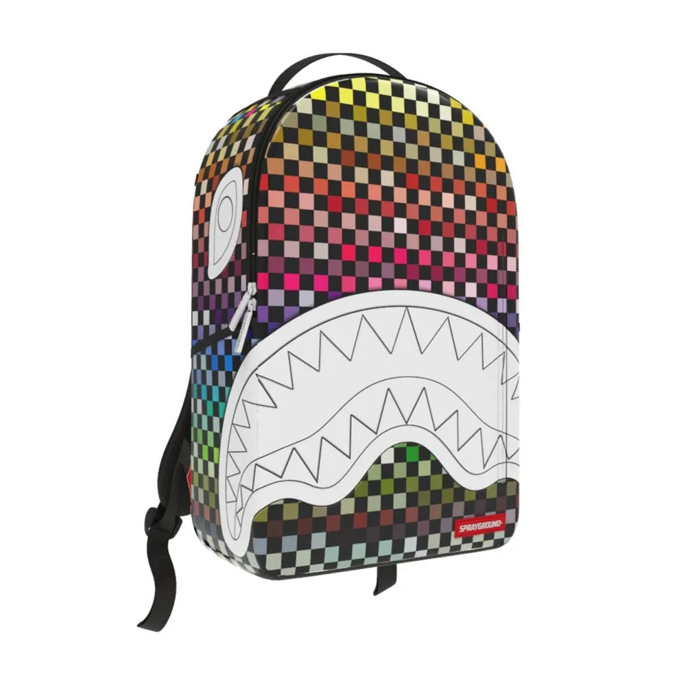 Sprayground Calm Check Colors DLXSV Backpack B8424