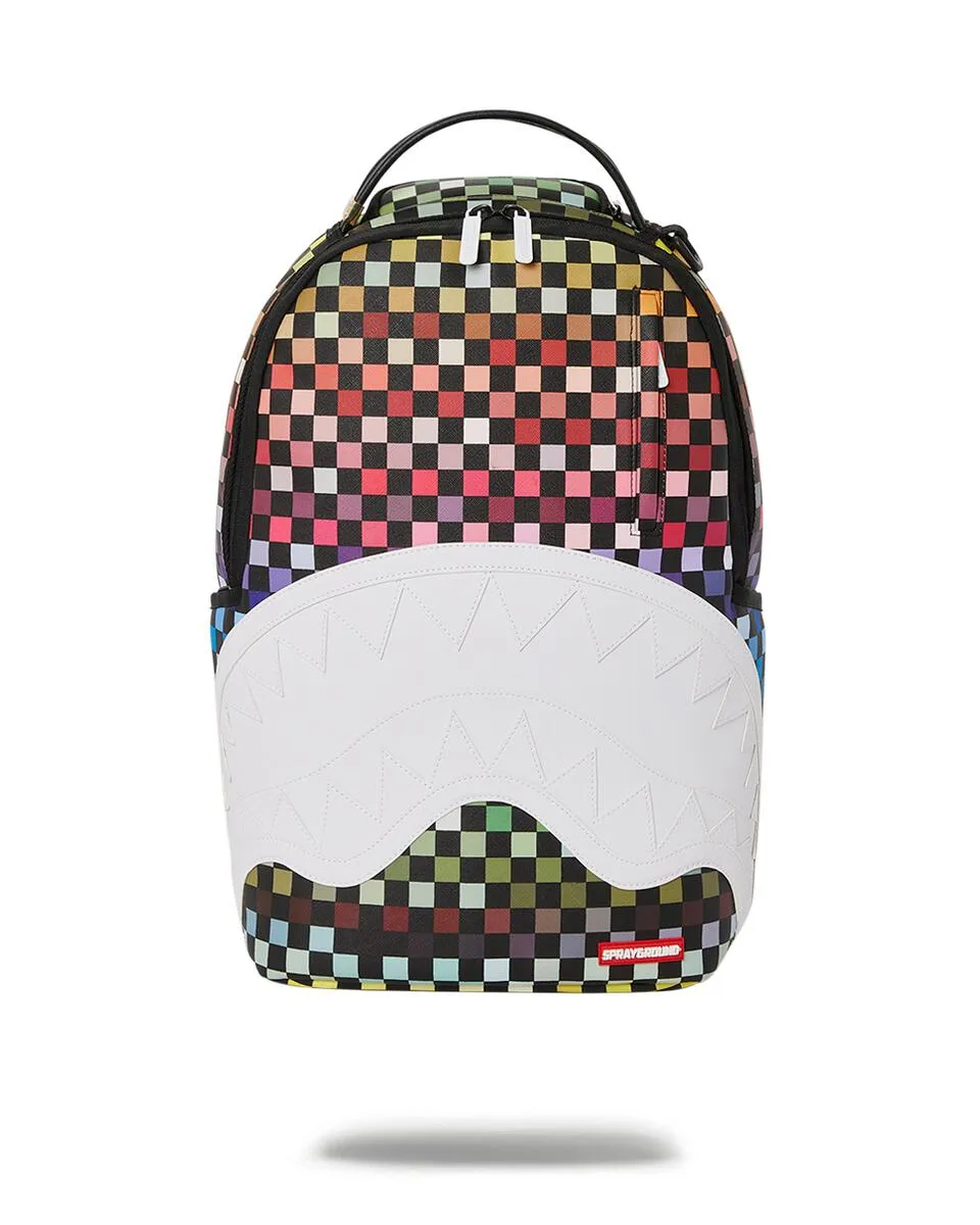 Sprayground Calm Check Colors DLXSV Backpack B8424