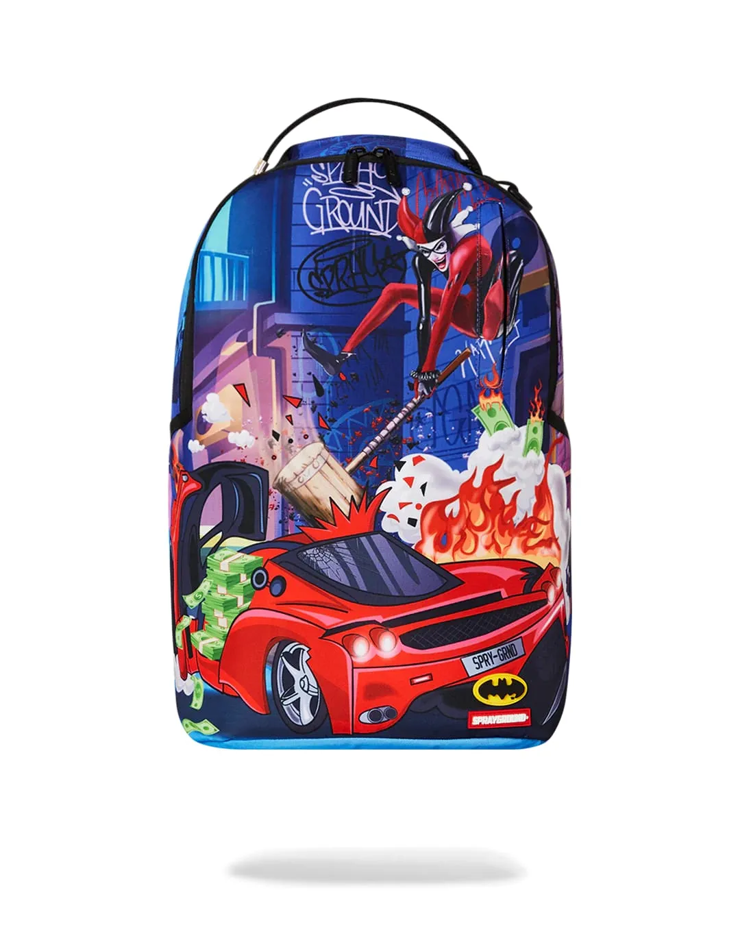 Sprayground DC Harley Car Smash DLXSR Backpack B6415