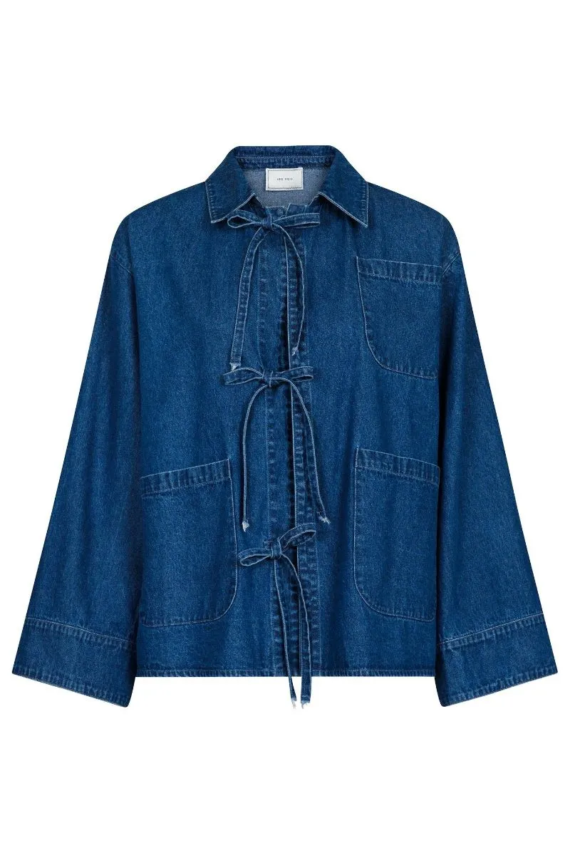 Starlie Denim Shirt | Blue | Skjorte fra Neo Noir