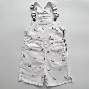 Stella McCartney Banana Print Denim Overalls: 4 Years