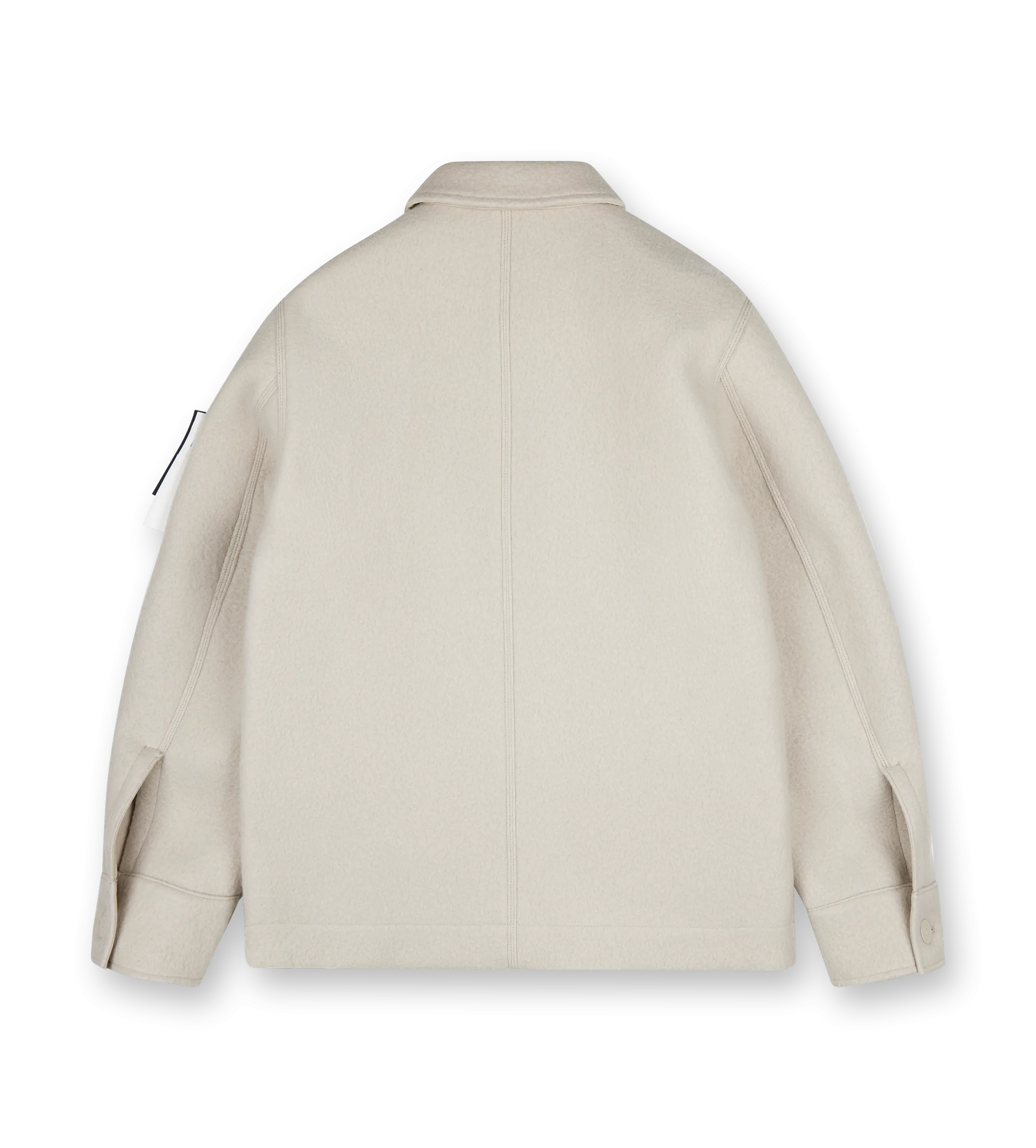 Stone Island    Heavy Melton Ghost Jacket Sand