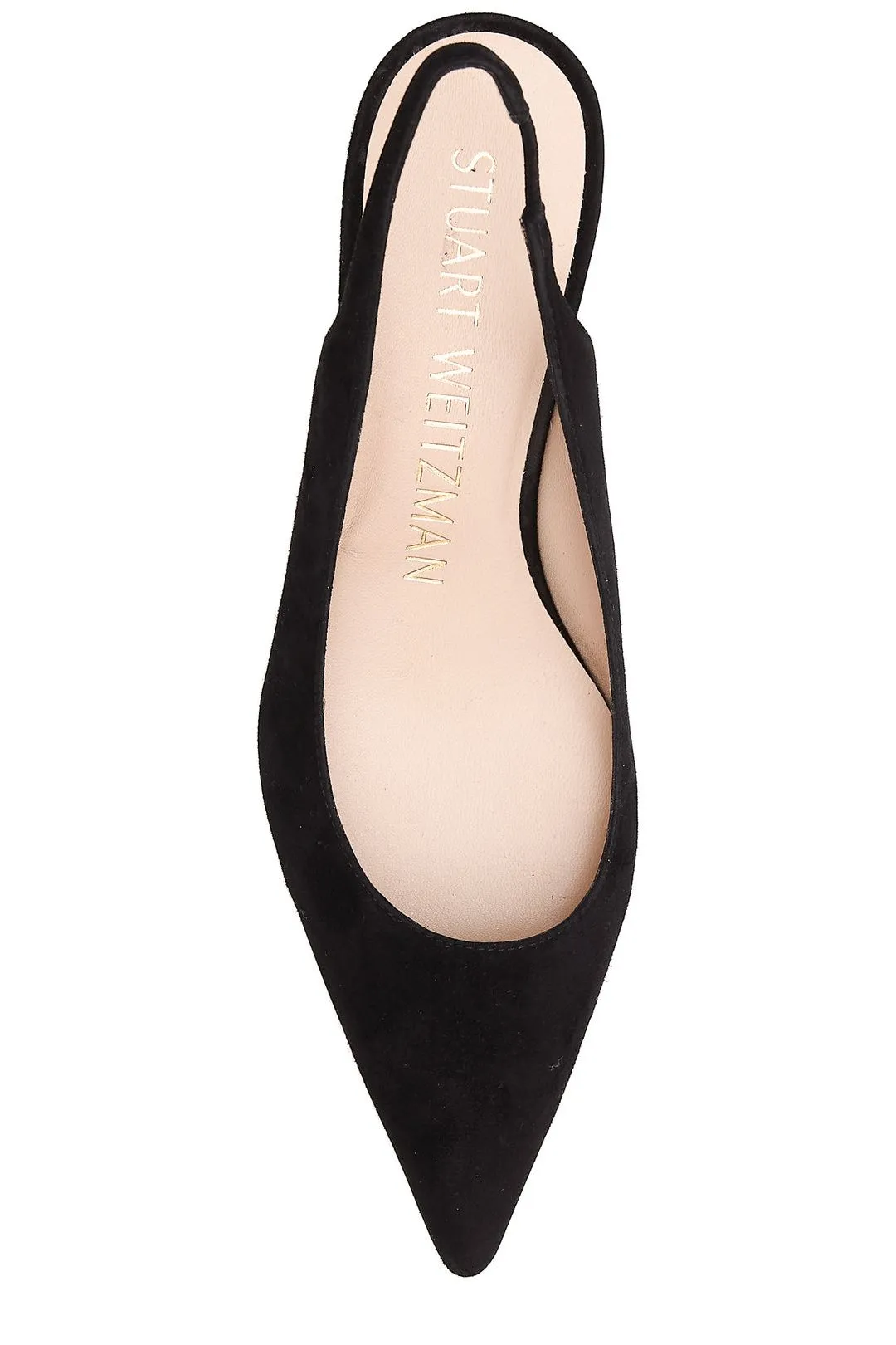 Stuart Weitzman Slingback Pointed-Toe Pumps