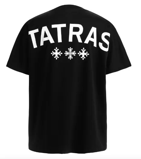 TATRAS  |Crew Neck Unisex Street Style Plain Cotton Short Sleeves