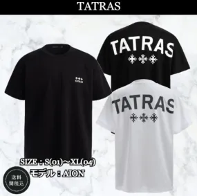 TATRAS  |Crew Neck Unisex Street Style Plain Cotton Short Sleeves