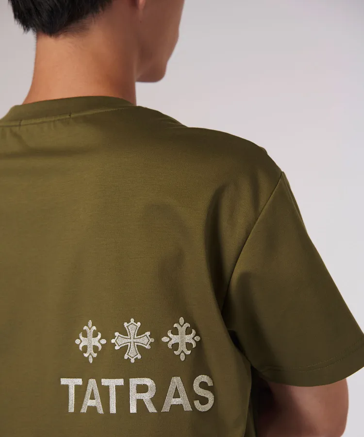 TATRAS  |Monogram Unisex Street Style U-Neck Plain Cotton