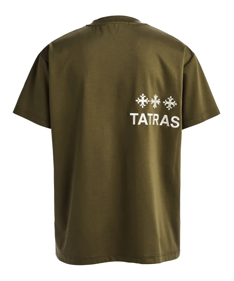 TATRAS  |Monogram Unisex Street Style U-Neck Plain Cotton