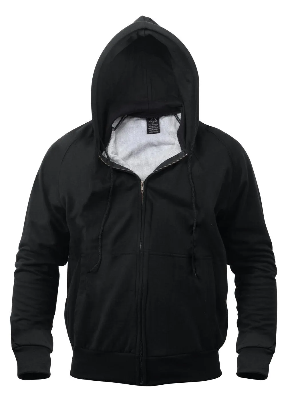 Thermal Lined Hooded Sweatshirt