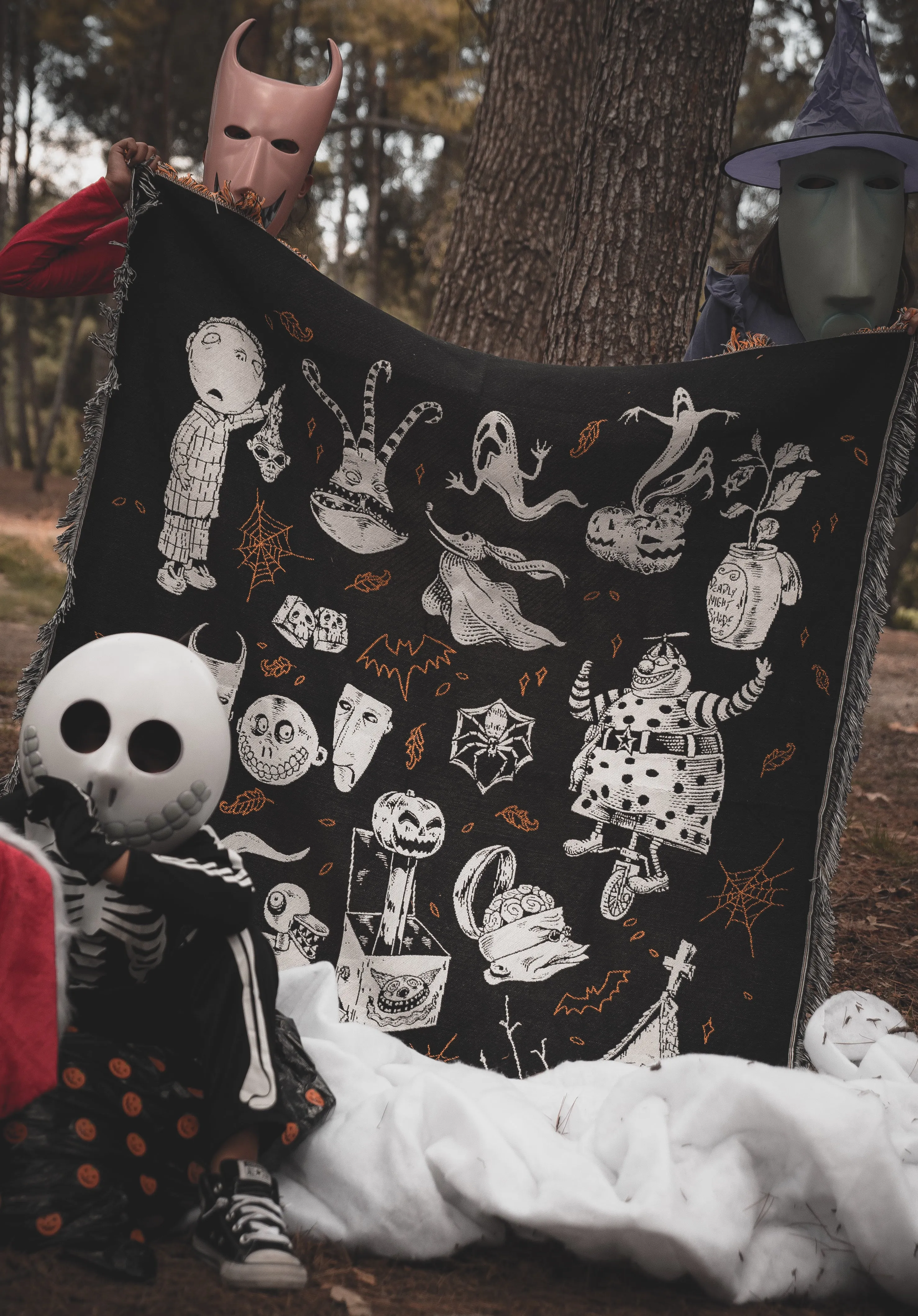 'This Is Halloween' Woven Tapestry Blanket