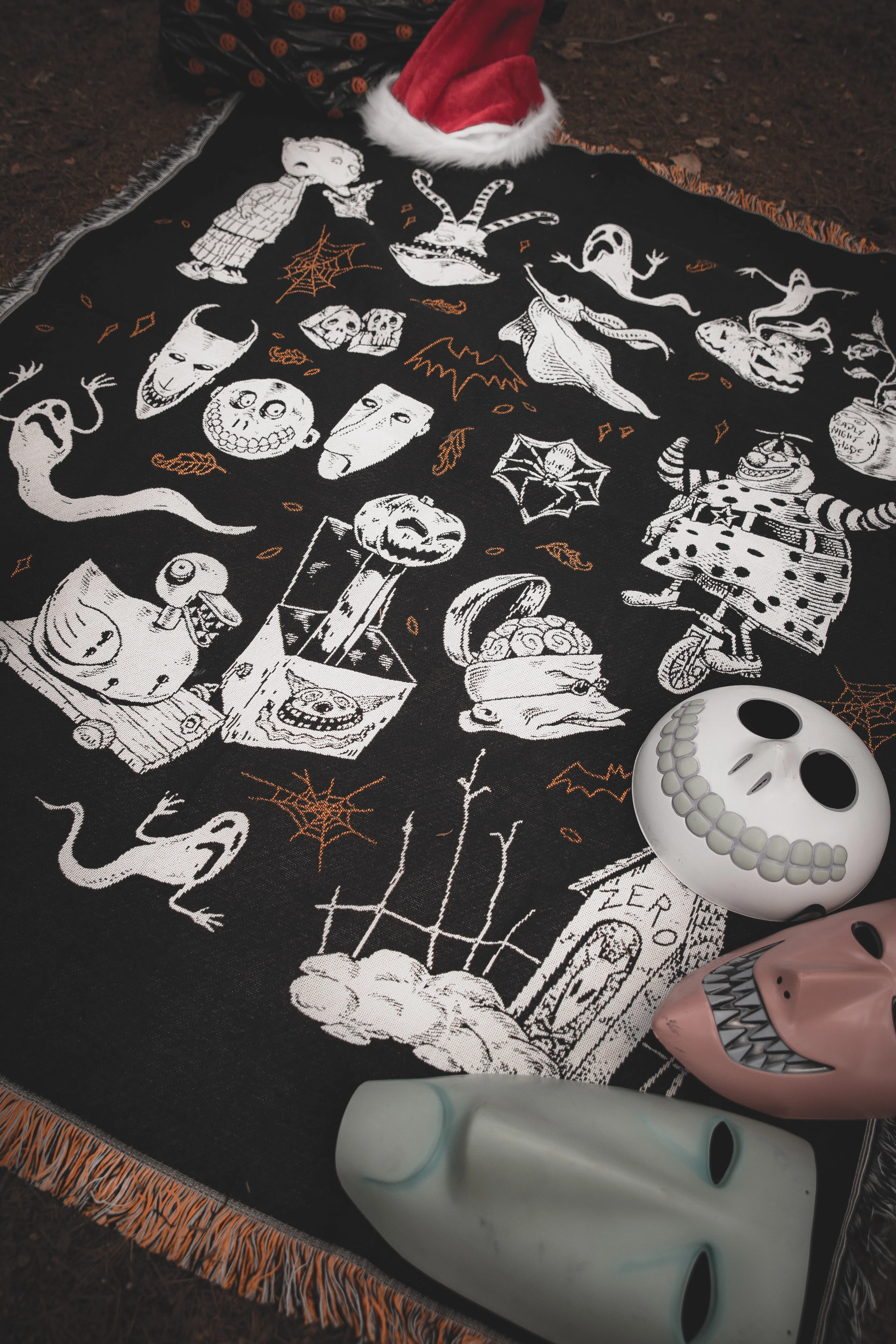 'This Is Halloween' Woven Tapestry Blanket