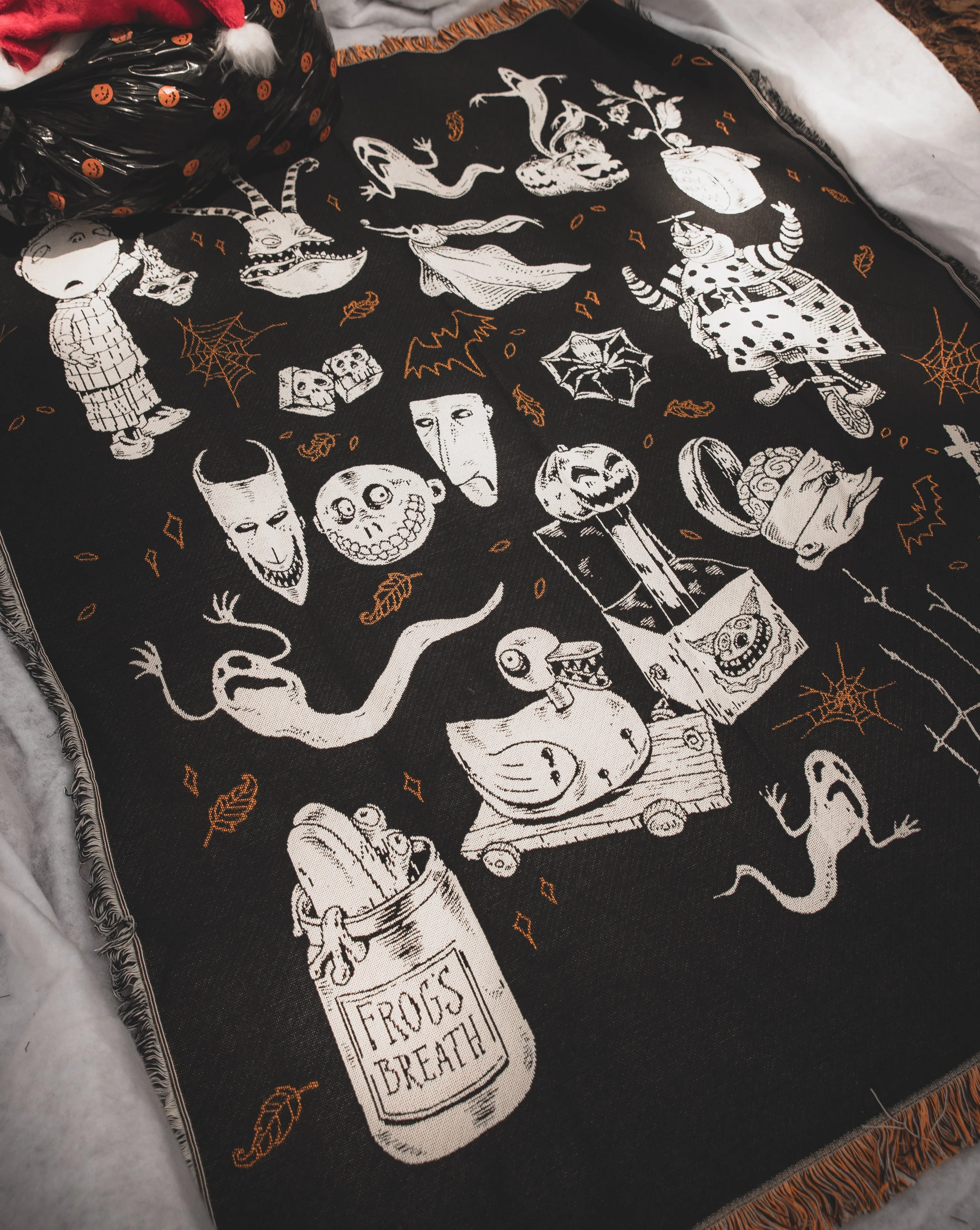 'This Is Halloween' Woven Tapestry Blanket