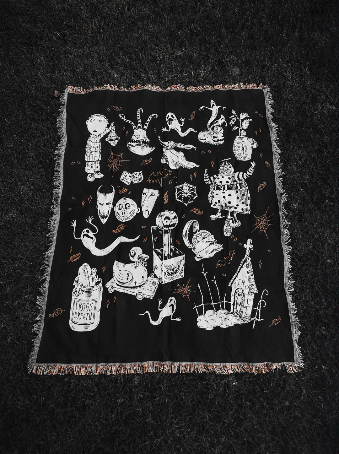 'This Is Halloween' Woven Tapestry Blanket