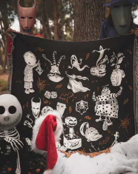 'This Is Halloween' Woven Tapestry Blanket