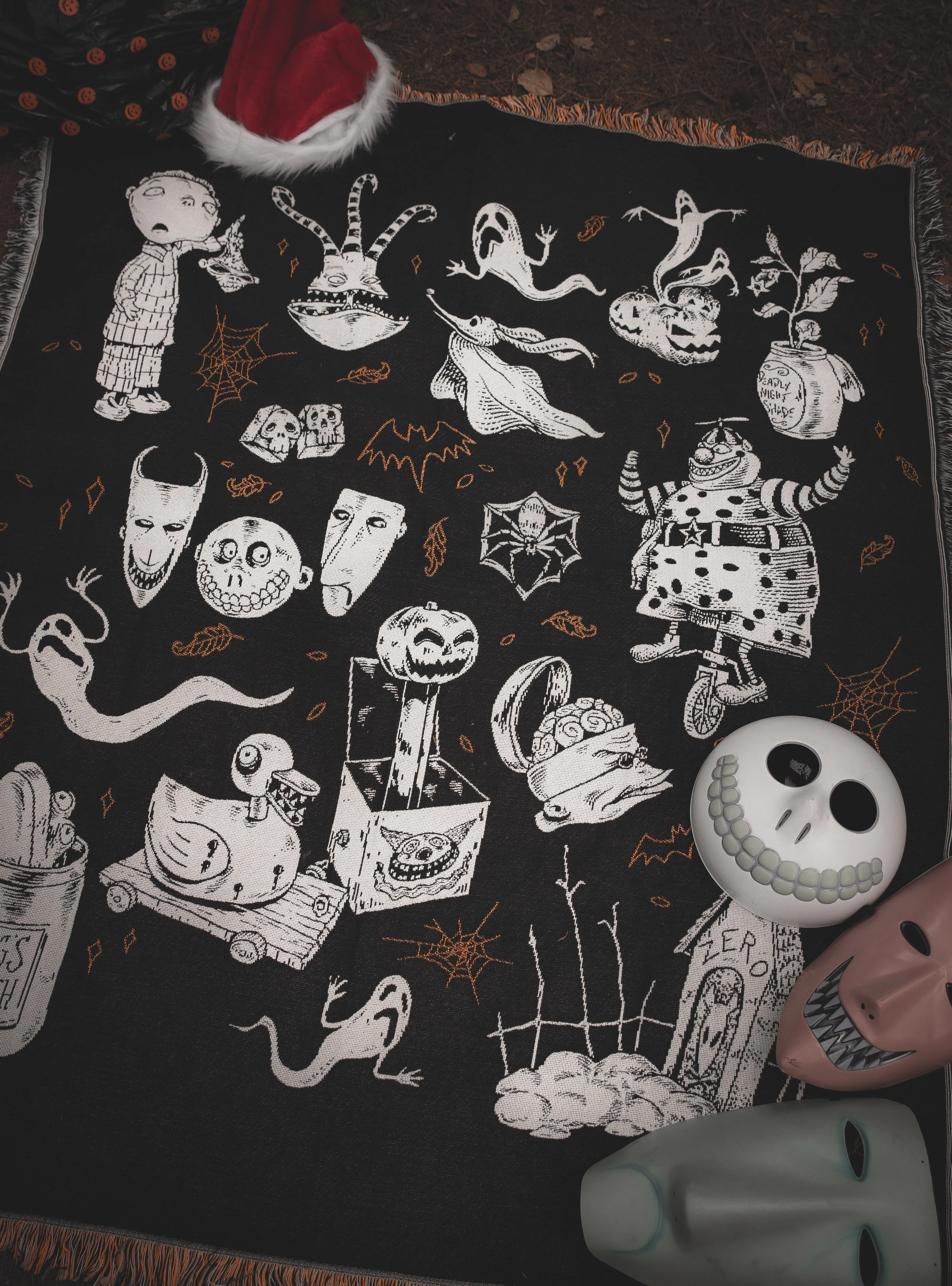 'This Is Halloween' Woven Tapestry Blanket